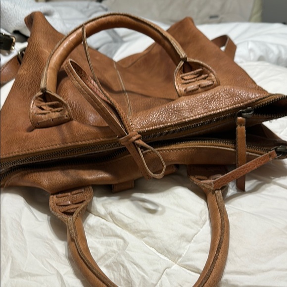 Free People Brown Backpack with Adjustable Straps - Picture 3 of 4